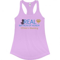 Ladies Slim Fit Racerback Tank Top