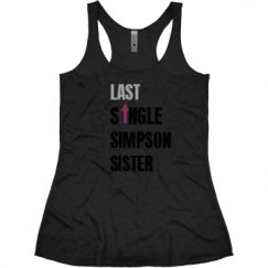 Ladies Slim Fit Super Soft Racerback Triblend Tank