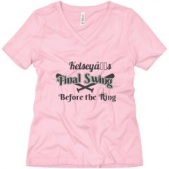 Ladies Relaxed Fit V-Neck Tee