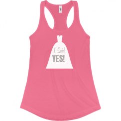Ladies Slim Fit Racerback Tank Top