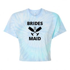 Women's Tie Dye Crop Top Tee