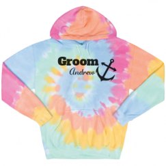 Unisex Tie-Dye Fleece Hoodie