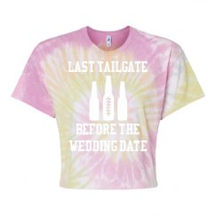 Women's Tie Dye Crop Top Tee