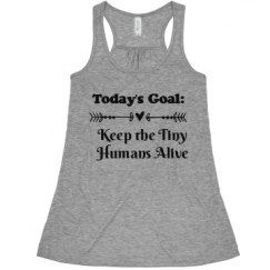 Ladies Flowy Racerback Tank