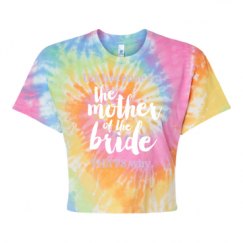 Women's Tie Dye Crop Top Tee