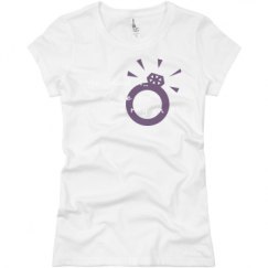Ladies Slim Fit Basic Promo Jersey Tee