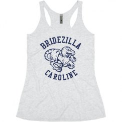 Ladies Slim Fit Super Soft Racerback Triblend Tank