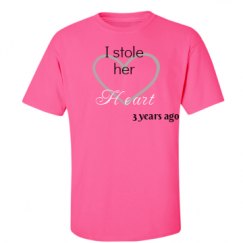 Unisex Ultra Cotton Safety Neon Crewneck Tee