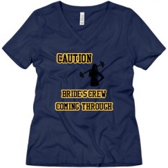 Ladies Relaxed Fit V-Neck Tee