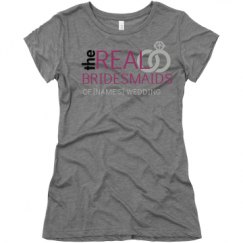 Ladies Slim Fit Super Soft Triblend Tee
