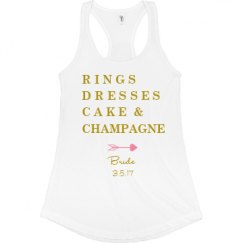 Ladies Slim Fit Racerback Tank Top