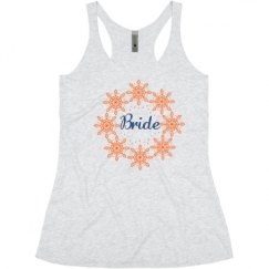 Ladies Slim Fit Super Soft Racerback Triblend Tank