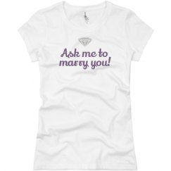 Ladies Slim Fit Basic Promo Jersey Tee