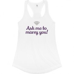 Ladies Slim Fit Racerback Tank Top