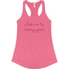 Ladies Slim Fit Racerback Tank Top