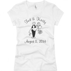 Ladies Slim Fit Basic Promo Jersey Tee