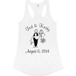 Ladies Slim Fit Racerback Tank Top