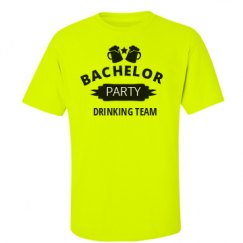 Unisex Ultra Cotton Safety Neon Crewneck Tee