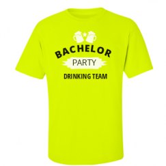 Unisex Ultra Cotton Safety Neon Crewneck Tee