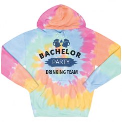 Unisex Tie-Dye Fleece Hoodie