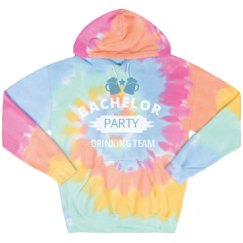 Unisex Tie-Dye Fleece Hoodie