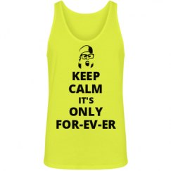 Unisex Jersey Neon Tank Top