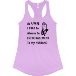 Ladies Slim Fit Racerback Tank Top