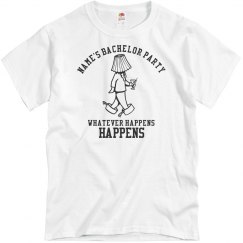 Custom Bachelor Party T-Shirts for the 