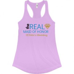 Ladies Slim Fit Racerback Tank Top