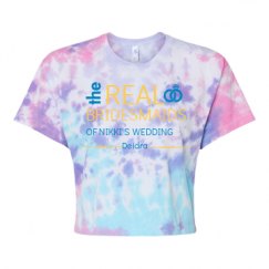 Women's Tie Dye Crop Top Tee