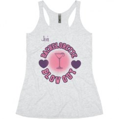 Ladies Slim Fit Super Soft Racerback Triblend Tank