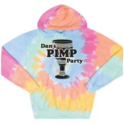 Unisex Tie-Dye Fleece Hoodie