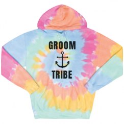 Unisex Tie-Dye Fleece Hoodie