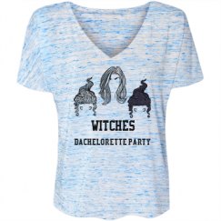 Ladies Flowy Slouchy V-Neck Tee