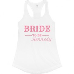 Ladies Slim Fit Racerback Tank Top