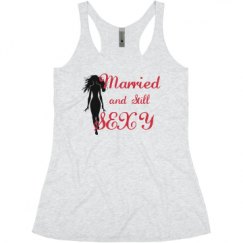 Ladies Slim Fit Super Soft Racerback Triblend Tank