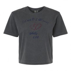 Ladies' Heavyweight Middie T-Shirt