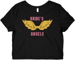 Ladies Slim Fit Crop Top Tee