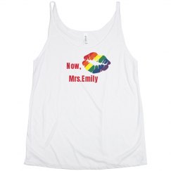 Just Married Tank Top