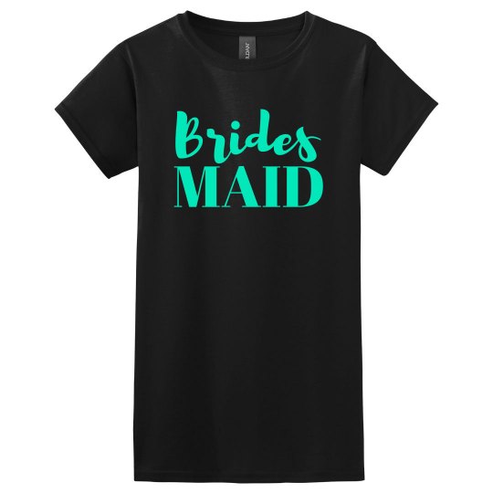 Blue Bridesmaid Pretty Tshirt