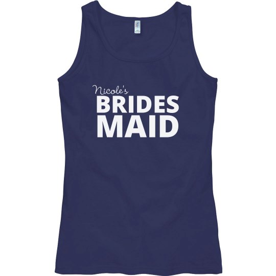 Bold Bridesmaid Bold Bridesmaid