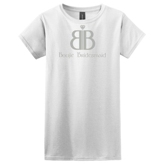 Boujie Bridesmaid with Logo and Catch Phrase Boujie Bridesmaid with Logo and Catch Phrase