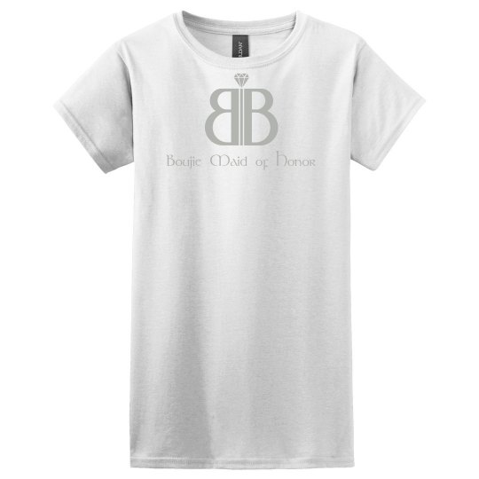 Boujie Maid of Honor with Logo and Catch Phrase Boujie Maid of Honor with Logo and Catch Phrase