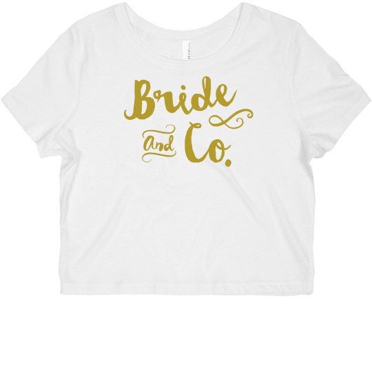Bride and Co. Tank Top