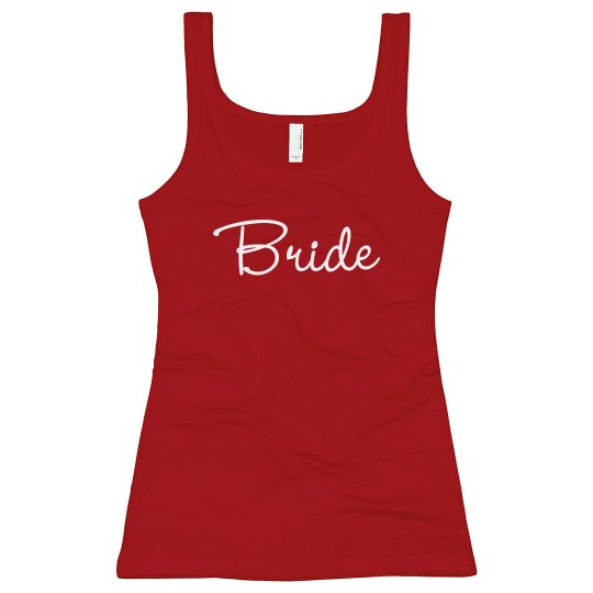 plus size bride tank top