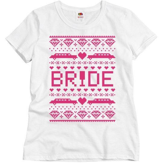 Bride Ugly Xmas Tee