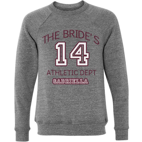 Bride's Athletic Dept