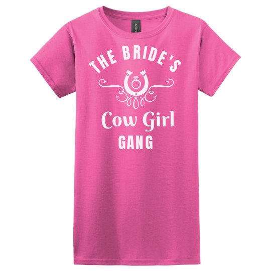 Bride's Cowgirl Gang