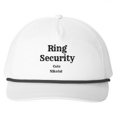 Snapback Five-Panel Rope Hat