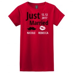 Just Married Tshirt